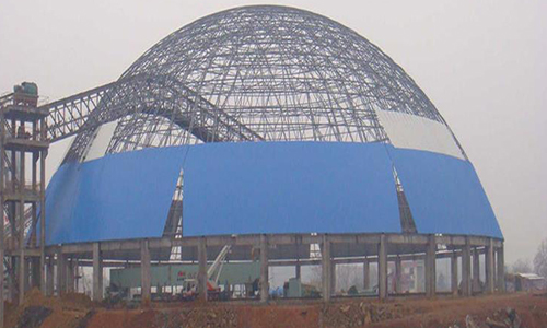 阿里螺栓球网架加工的注意事项